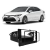 Moldura Painel Toyota New Corolla 2018 2019 2020 1 e 2 Din Black Piano Multimidia Dvd Padrão japonês Chinês