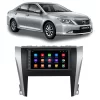 Kit Central Multimidia Android Toyota Camry 2015 2016 2017 7" Polegadas Gps Tv Online Bluetooth Wifi Loja Aplicativo Play Store Youtube Spotify Waze Google Maps Integração Android IOS