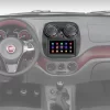 Moldura Painel 2 Din Para DVD MP5 Fiat Palio 2012 2013 2014 2015 2016 2017 7 Polegadas - Image 2